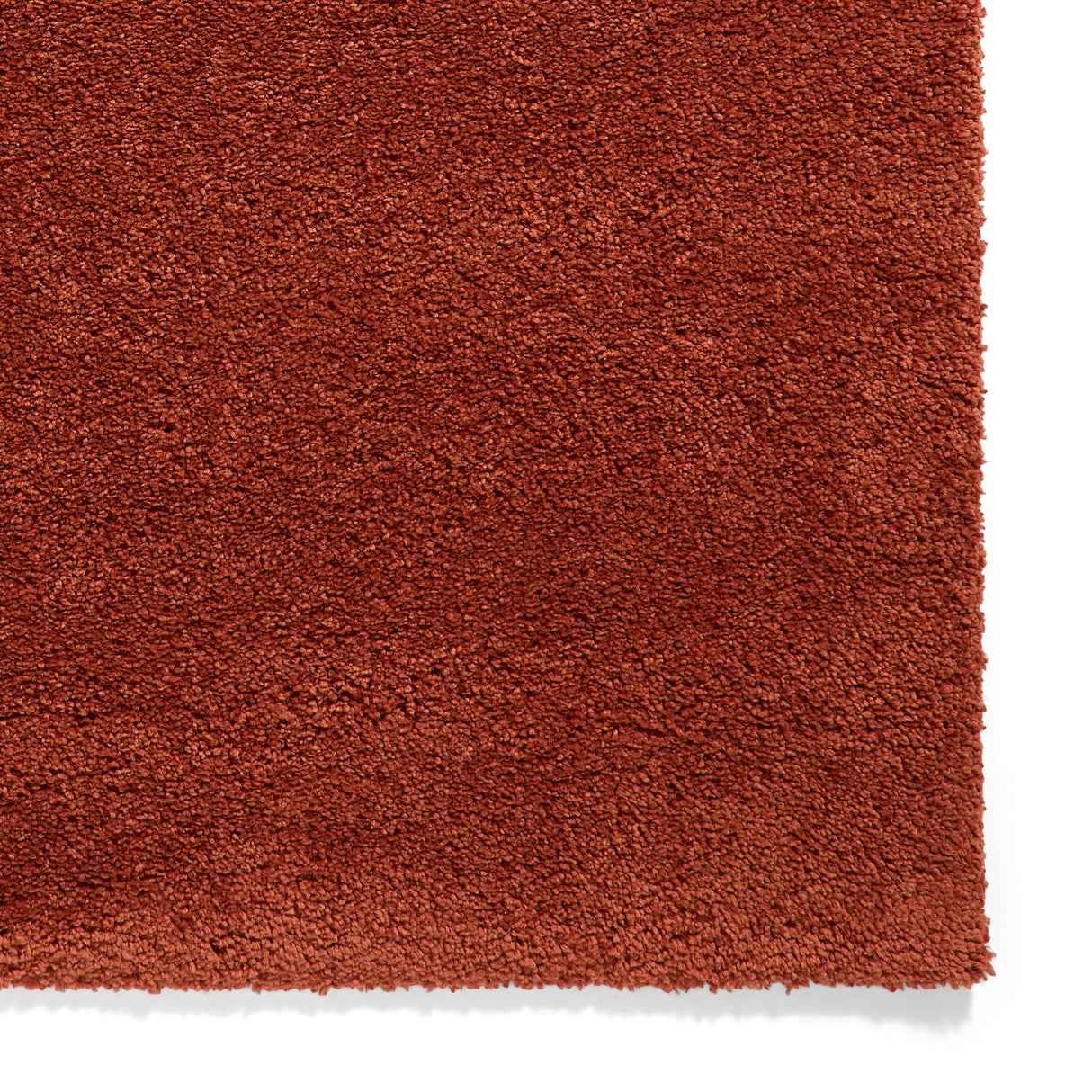 Sierra 9000 Terracotta Plain Shaggy Rug