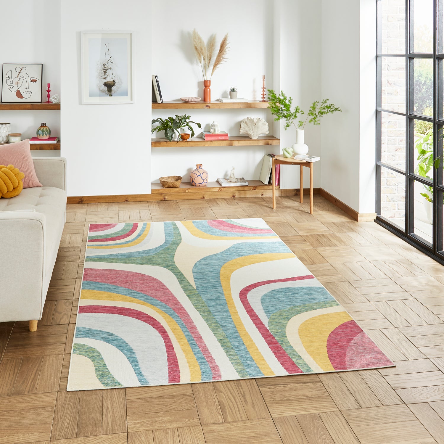 Spectrum E9333 Mutli Modern Rug