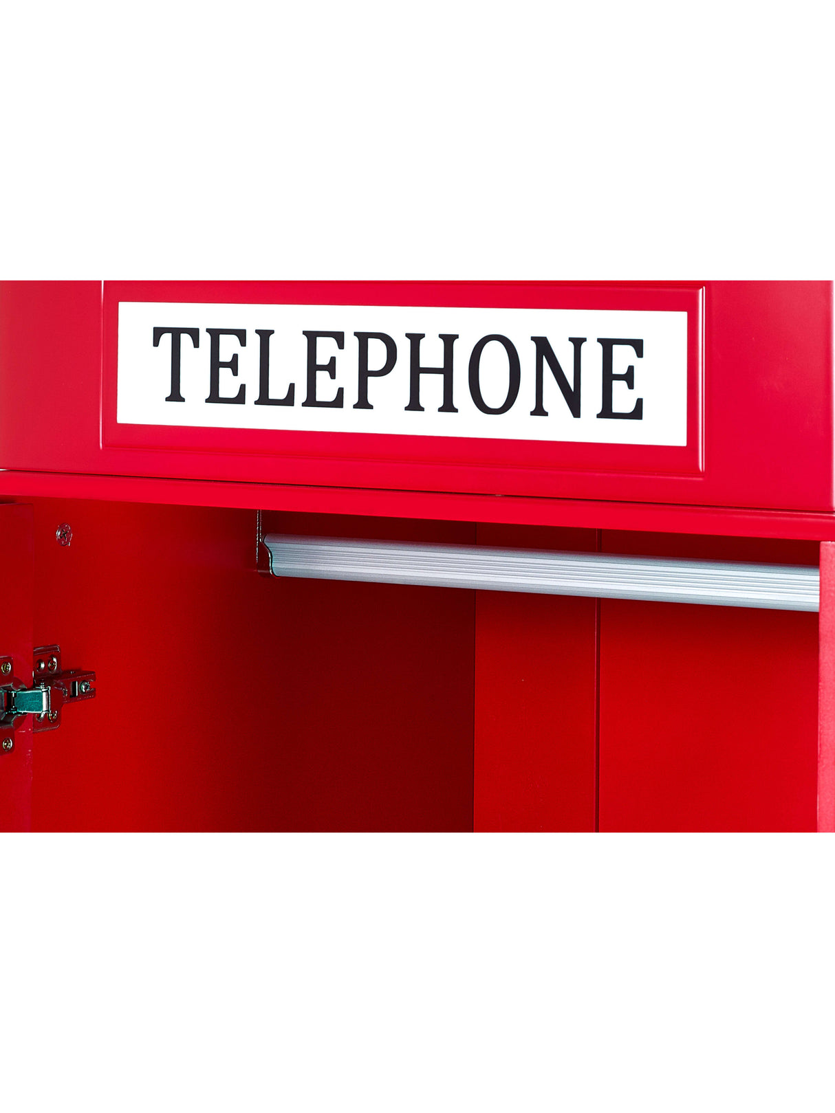 Telephone Box 1 Door Wardrobe with Shelf