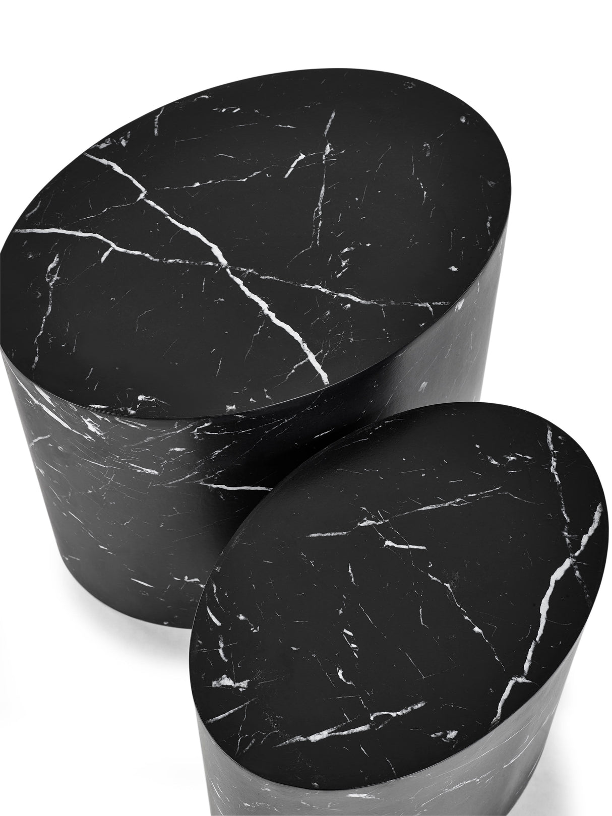 Toba Oval Nest of 2 Side Tables