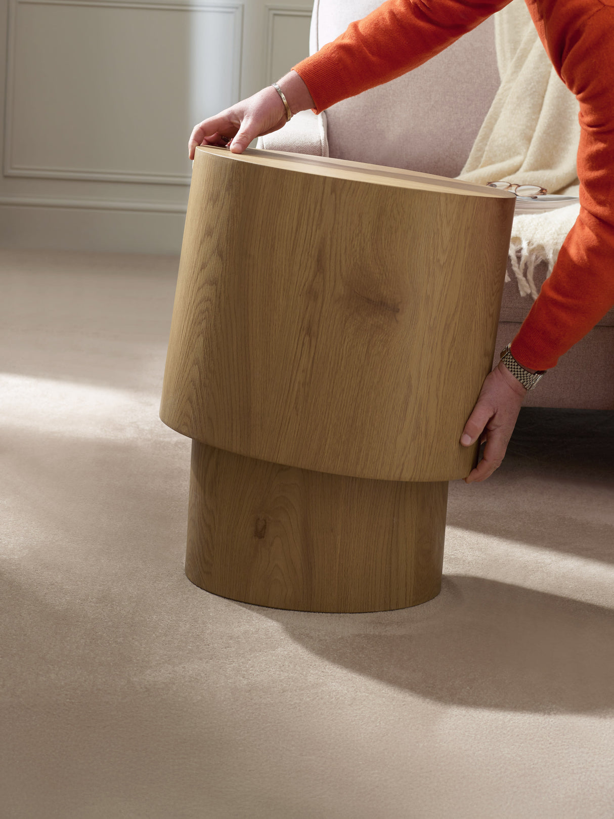 Toba Oval Nest of 2 Side Tables