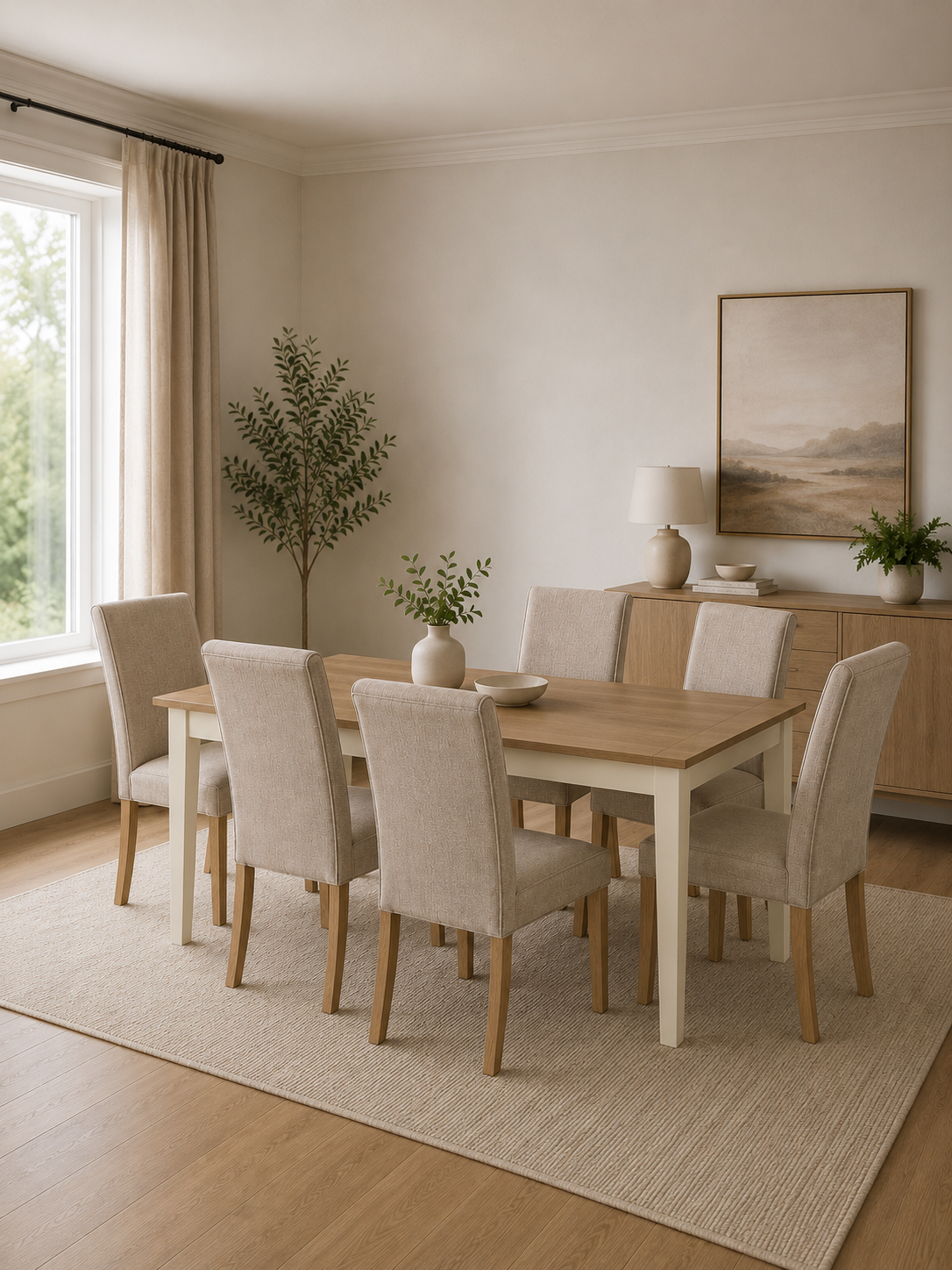 Valencia Upholstered Dining Chair (Set of 2)