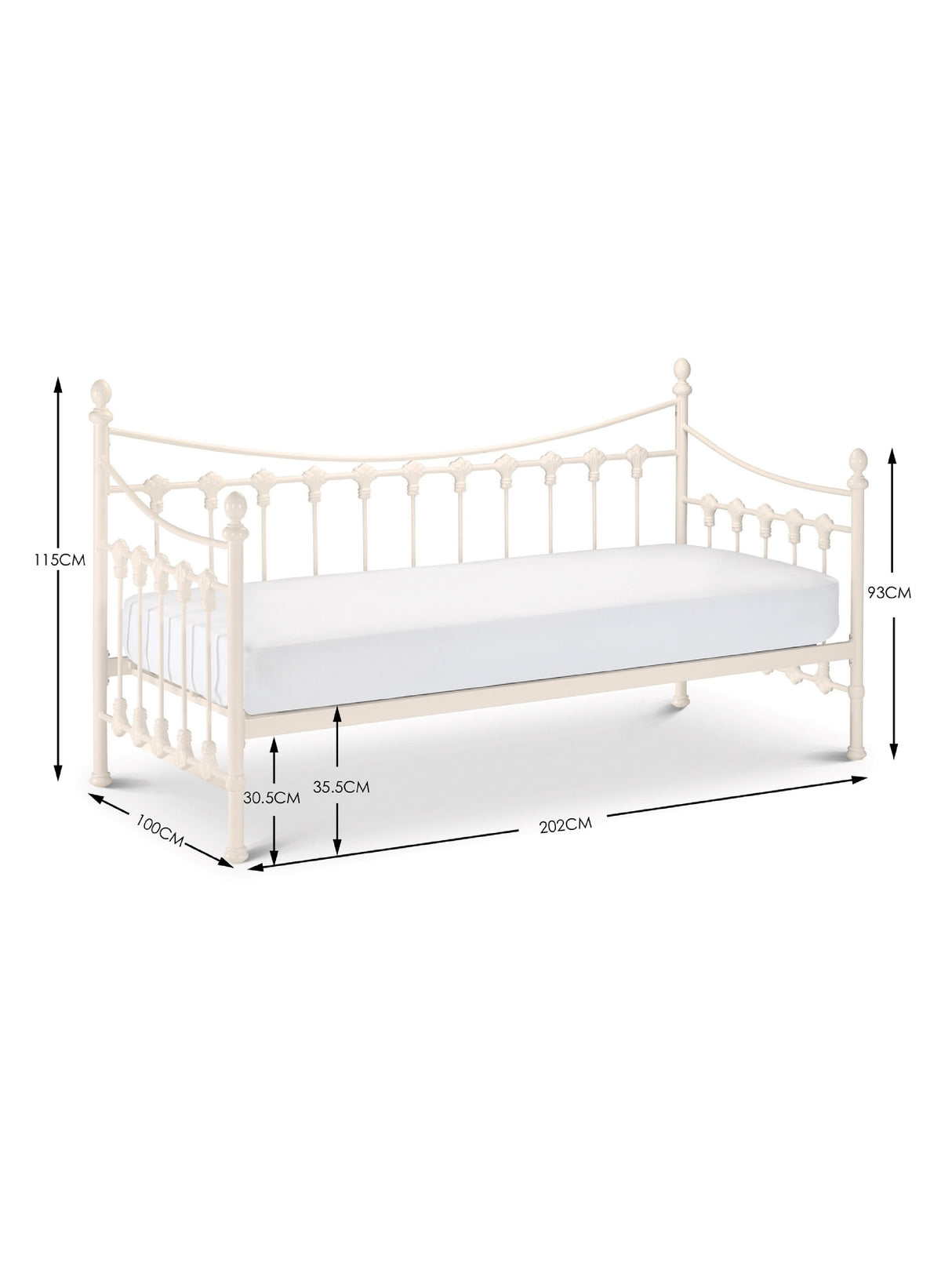 Versailles Metal DayBed