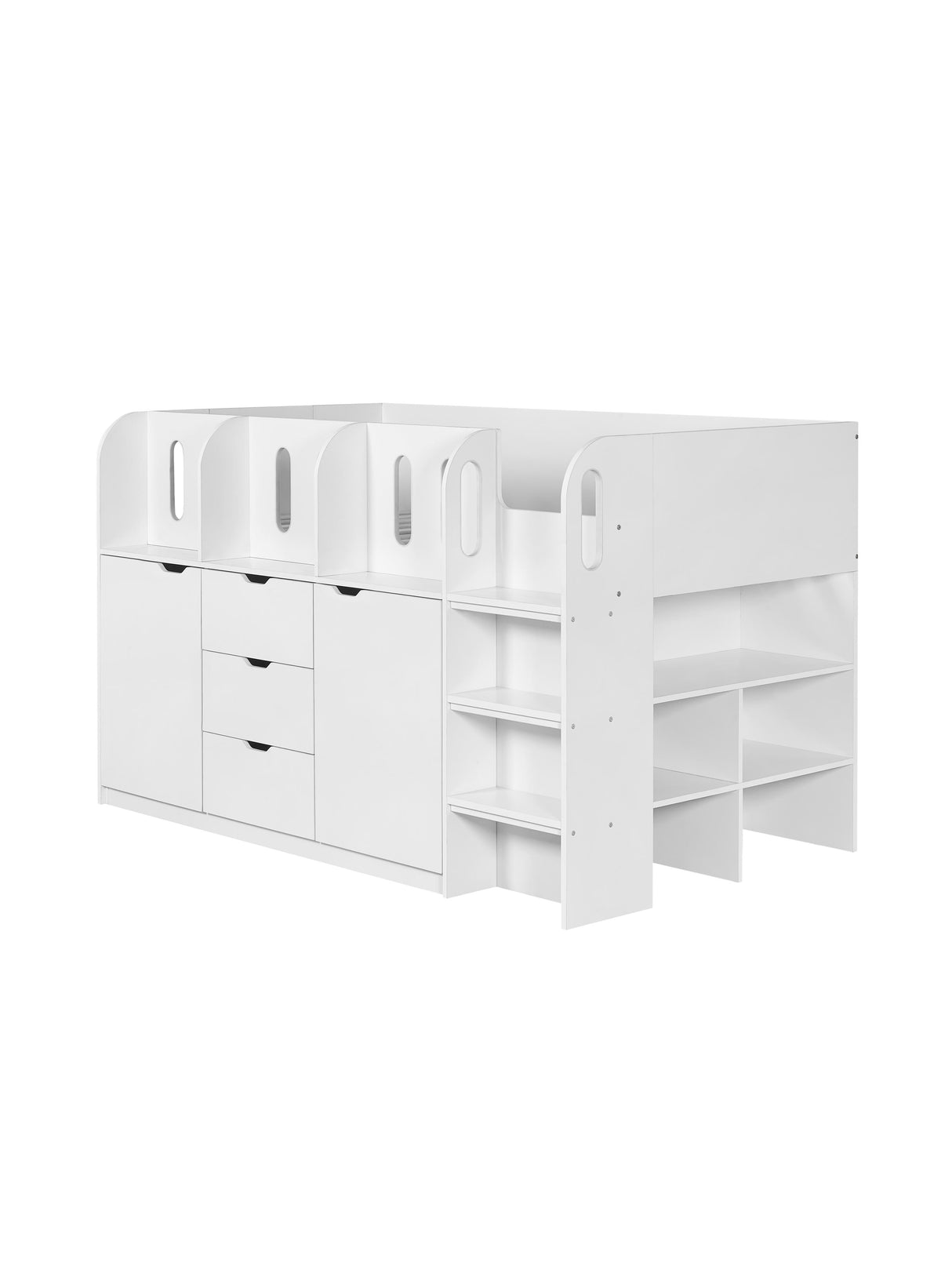Vision Mid Sleeper Bed with Storage