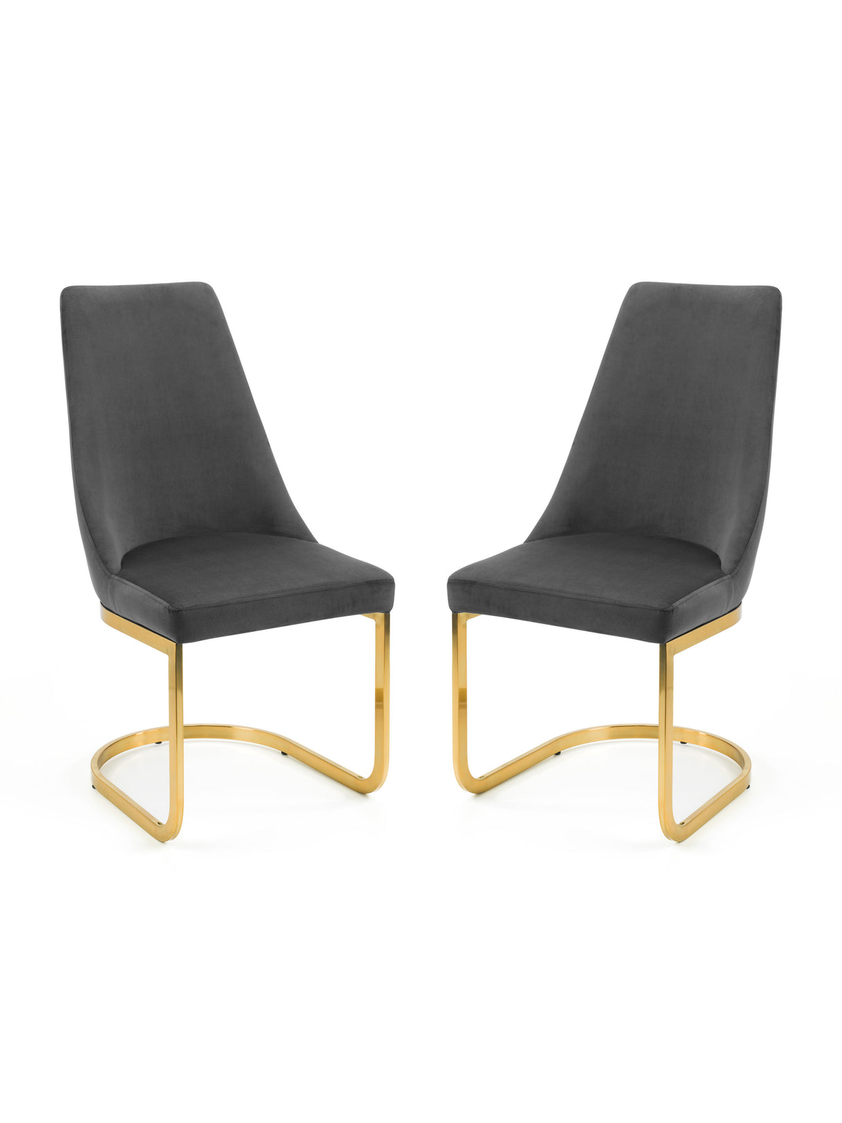 Vittoria High Back Upholstered Dining Chair (Set of 2)