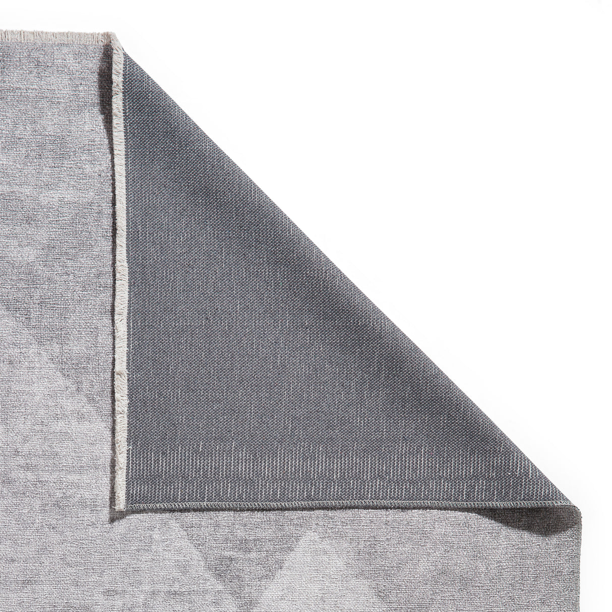 Whisper H1065 Grey Modern Washable Rug