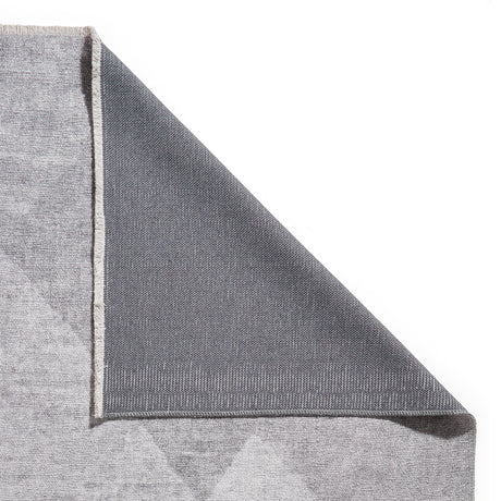 Whisper H1065 Grey Modern Washable Rug