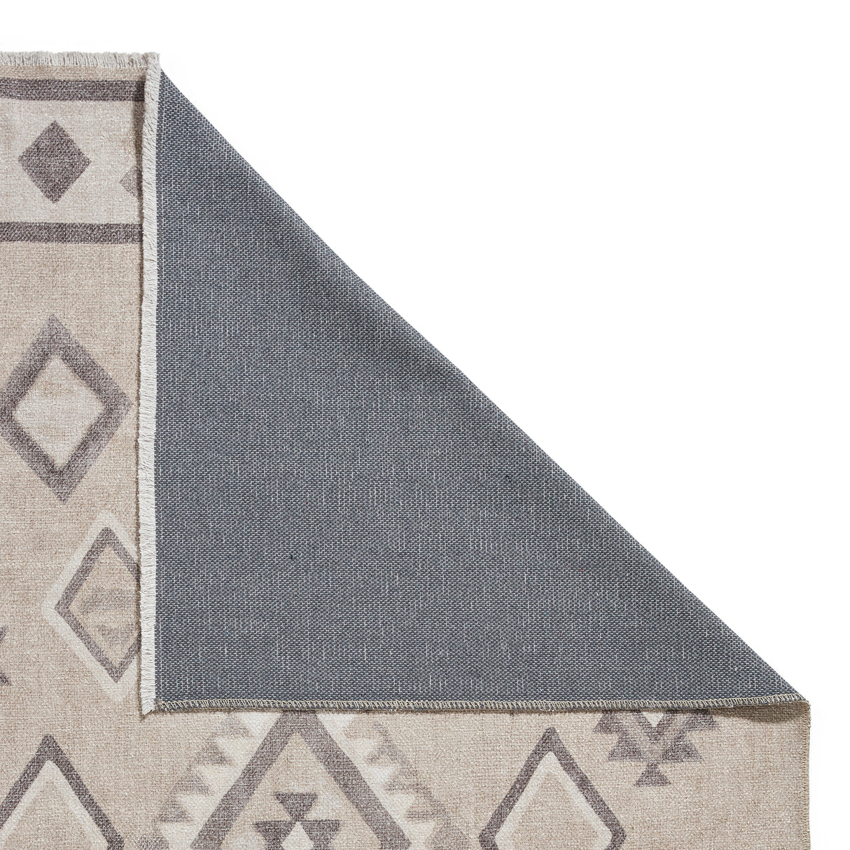 Whisper H1066 Beige Modern Washable Rug