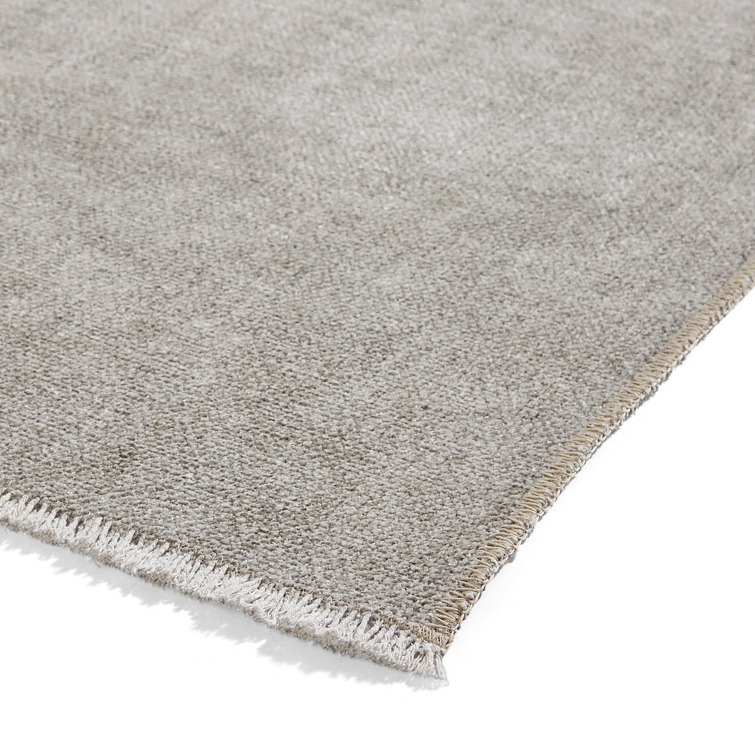 Whisper Beige/Green Modern Washable Rug