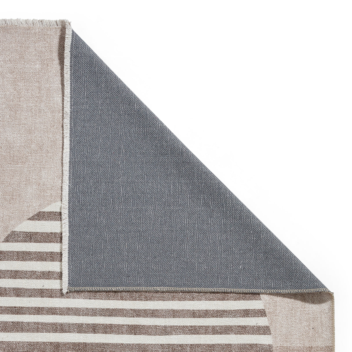 Whisper Beige Modern Washable Rug