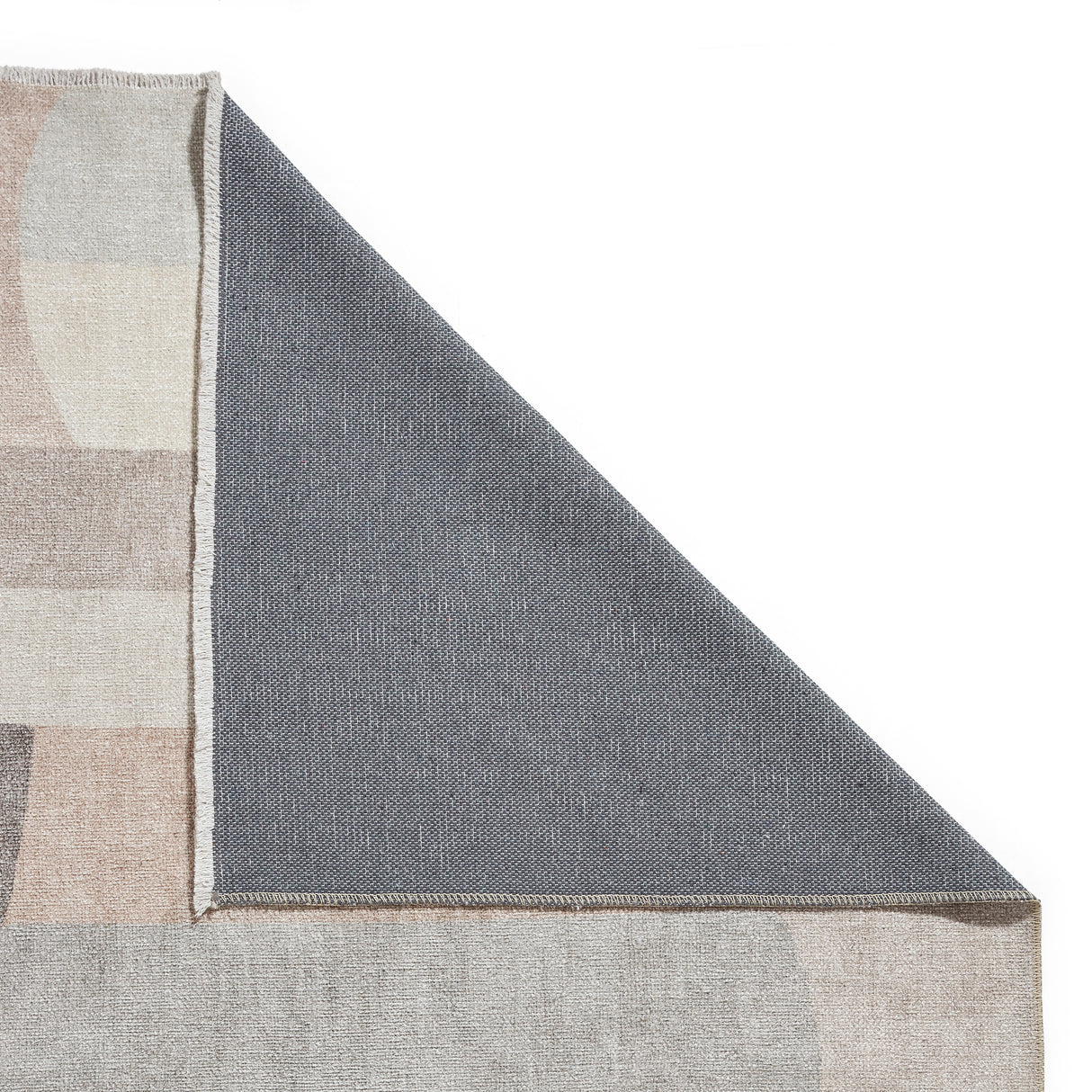 Whisper Beige Modern Washable Rug