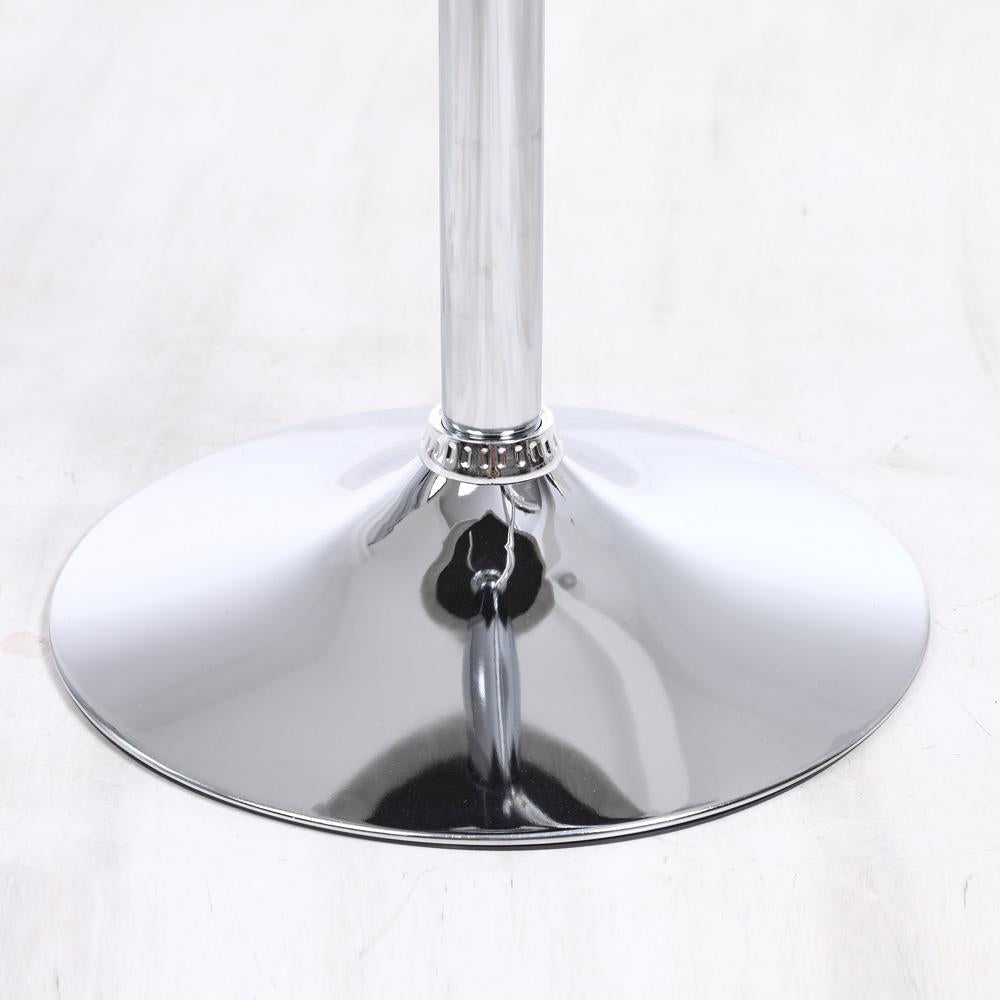 Chelsea Bar Stool in Light Grey Velvet with Lion Knocker