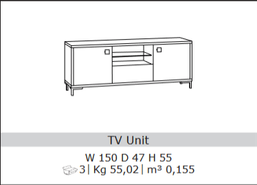 San Martino Ibiza TV Unit
