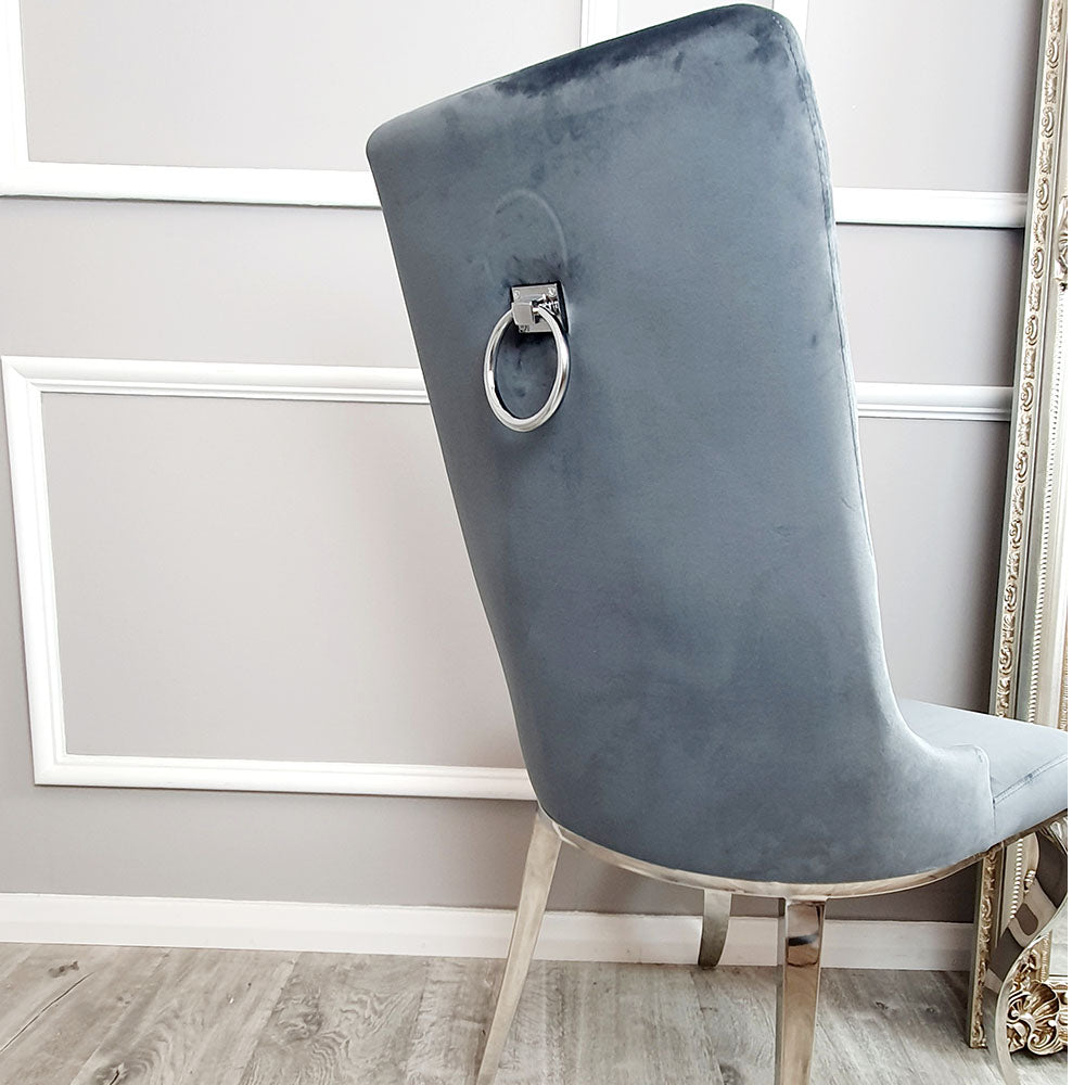 Duchess Dining Chair with Plain Knocker & Plain Back