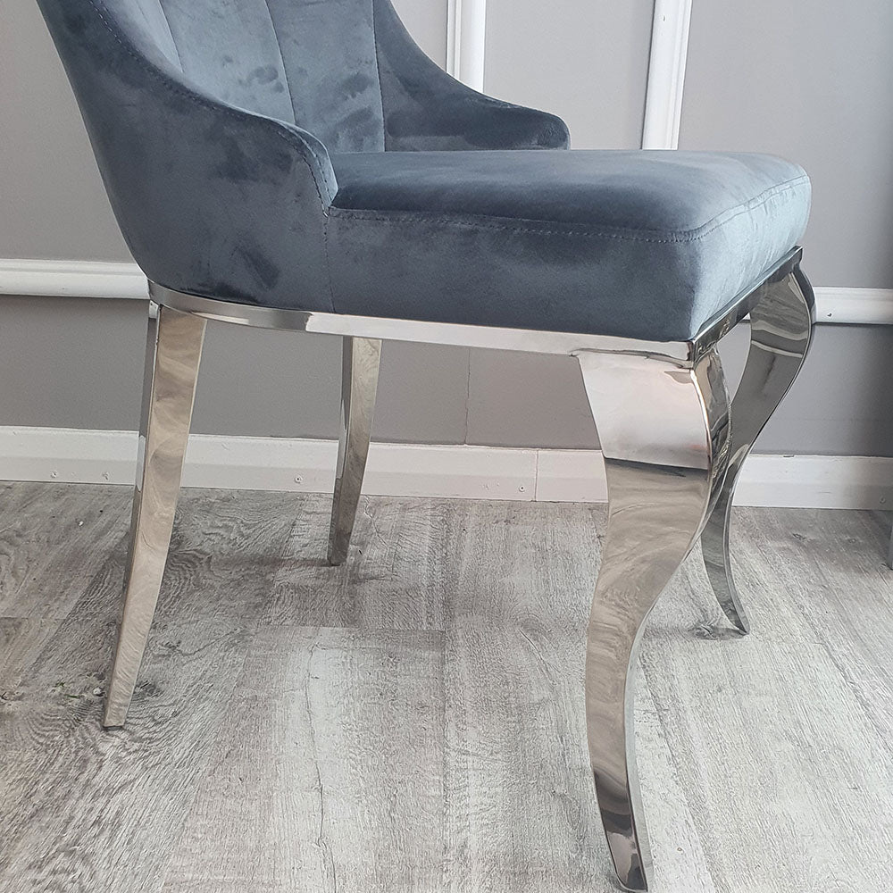 Duchess Dining Chair with Plain Knocker & Plain Back