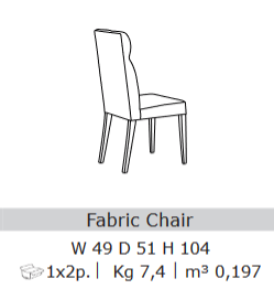 San Martino Metropol Grey Dining Chair