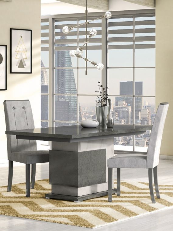 San Martino Hilton Wooden Dining Table Center Standing