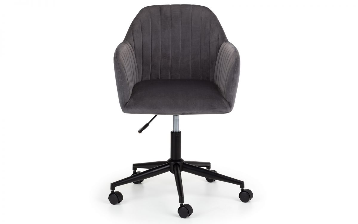 Kahlo Velvet Swivel Office Chair