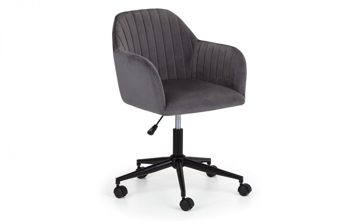 Kahlo Velvet Swivel Office Chair