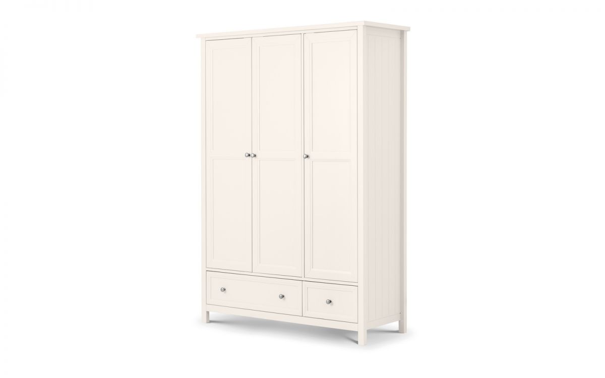Maine 3 Door Combination Wardrobe