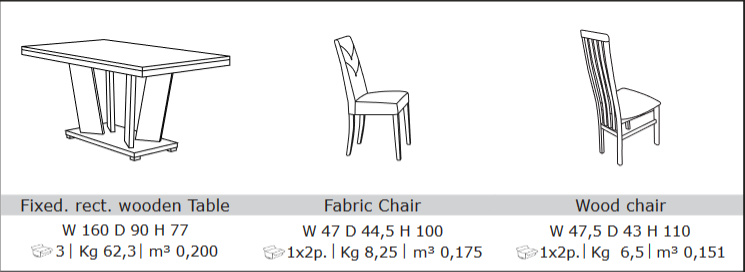 San Martino Kronos Italian High Gloss Large Dining Table