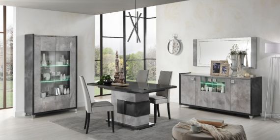 San Martino Hilton Wooden Dining Table Center Standing