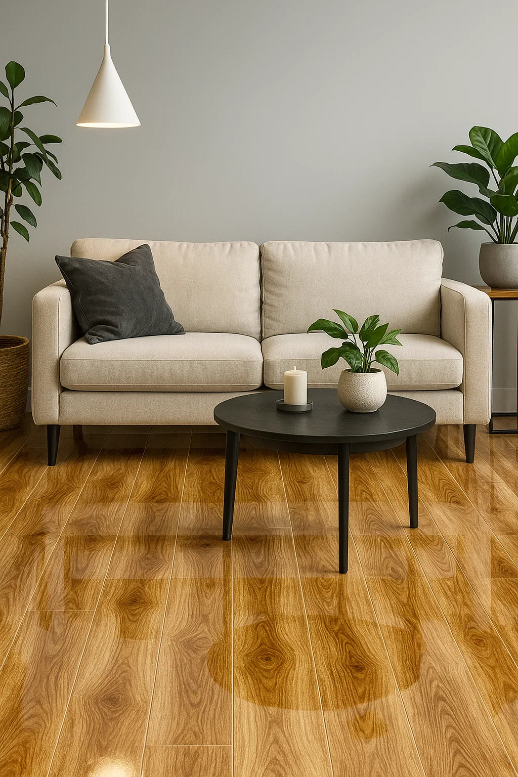 Piano Oak High Gloss Laminate