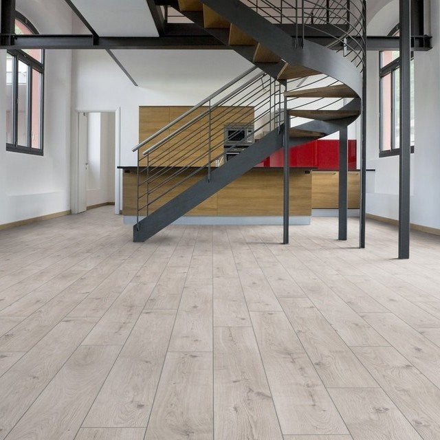 Oak White 12mm Laminate Flooring