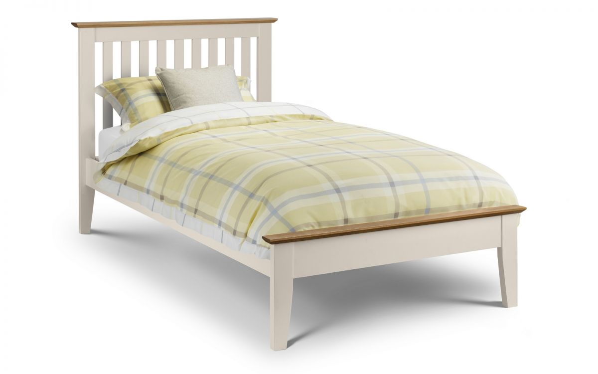 Salerno Shaker Bed - Solid Oak