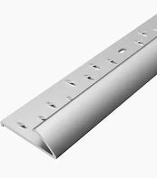Carpet-to-Vinyl Single Nap Door Plate Silver (90cm)