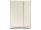 Cameo 3 Door Wardrobe - Stone White