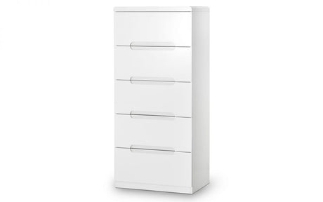 Manhattan 5 Drawer Narrow Chest