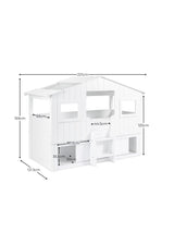 Acorn Treehouse Mid Sleeper Bed with Storage