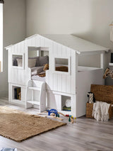 Acorn Treehouse Mid Sleeper Bed with Storage
