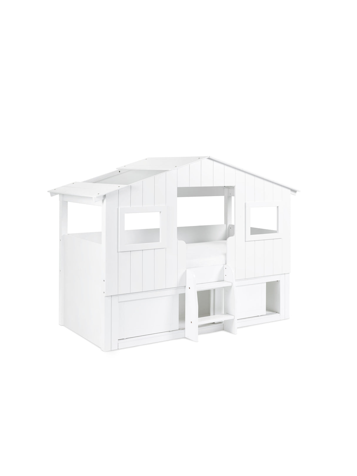 Acorn Treehouse Mid Sleeper Bed with Storage