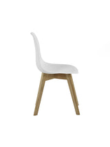 Agatha Plastic Dining Chair (Set of 2)