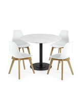 Agatha Plastic Dining Chair (Set of 2)