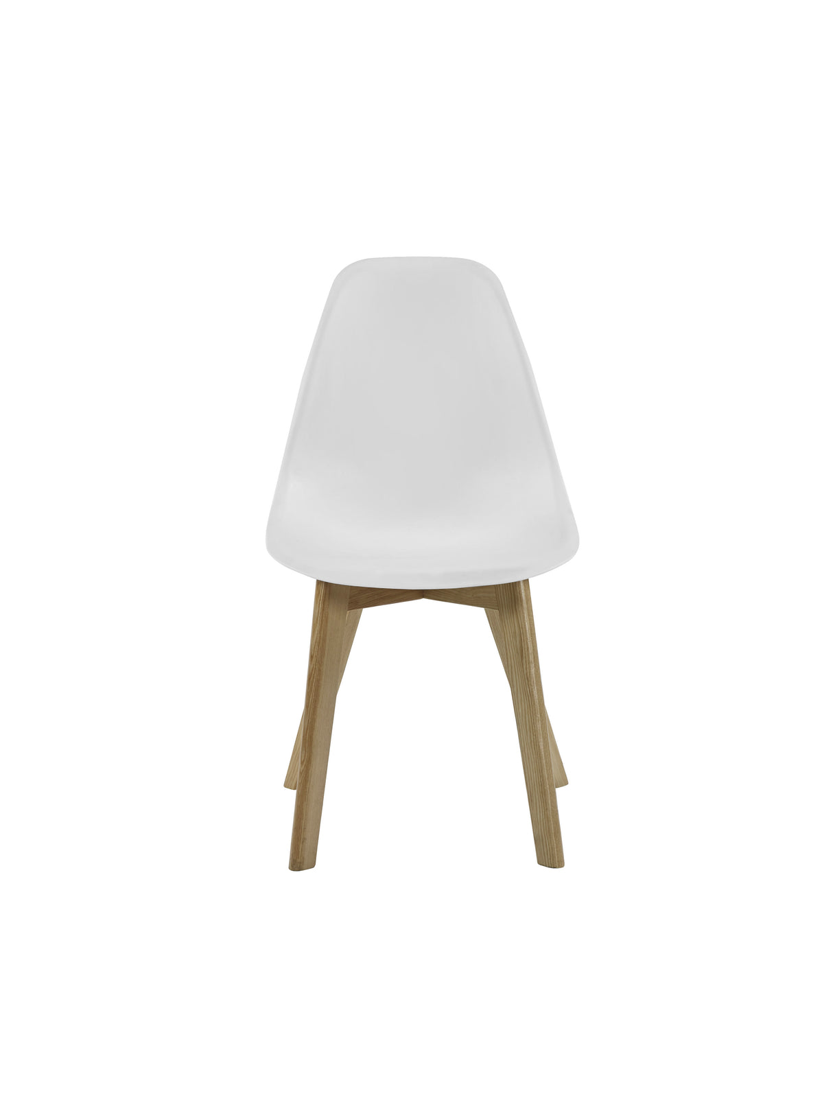 Agatha Plastic Dining Chair (Set of 2)