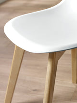 Agatha Plastic Dining Chair (Set of 2)