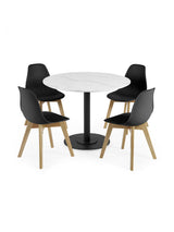 Agatha Plastic Dining Chair (Set of 2)