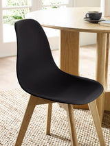 Agatha Plastic Dining Chair (Set of 2)