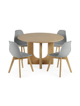 Agatha Plastic Dining Chair (Set of 2)