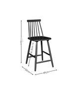 Alassio Spindle Back Bar Stool