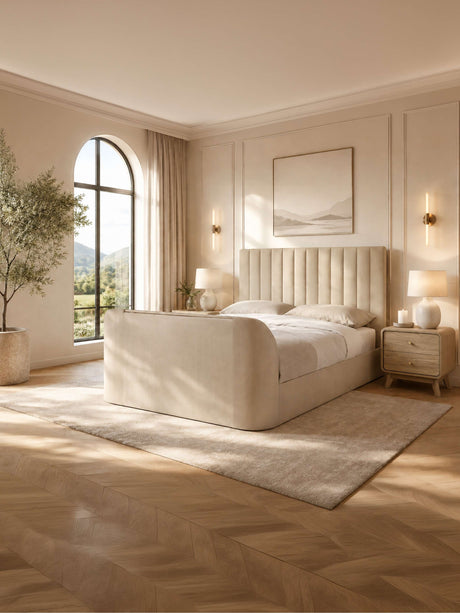 Alana Side-Lift Ottoman TV Bed