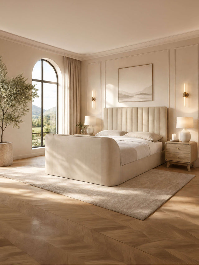Alana Side-Lift Ottoman TV Bed