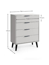 Alba 4 Drawer Chest