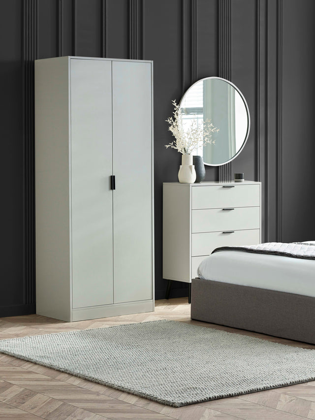 Alba 2 Door Wardrobe with Shelf