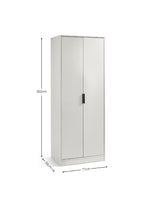 Alba 2 Door Wardrobe with Shelf