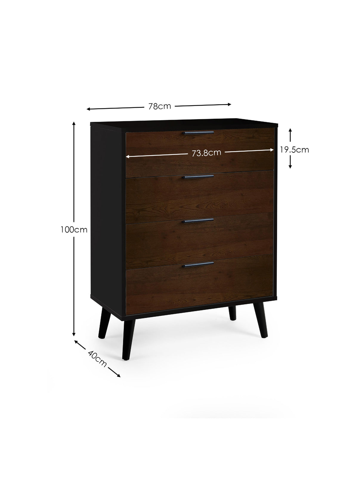 Alba 4 Drawer Chest