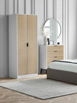 Alba 2 Door Wardrobe with Shelf